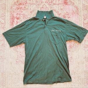 Jerzees, Men’s Vintage ‘Josh Redcay’ Forest Green Polo Shirt